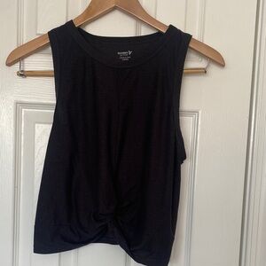 Old Dark GrayTwist-Front Tank Top